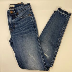 Madewell high rise skinny Jean